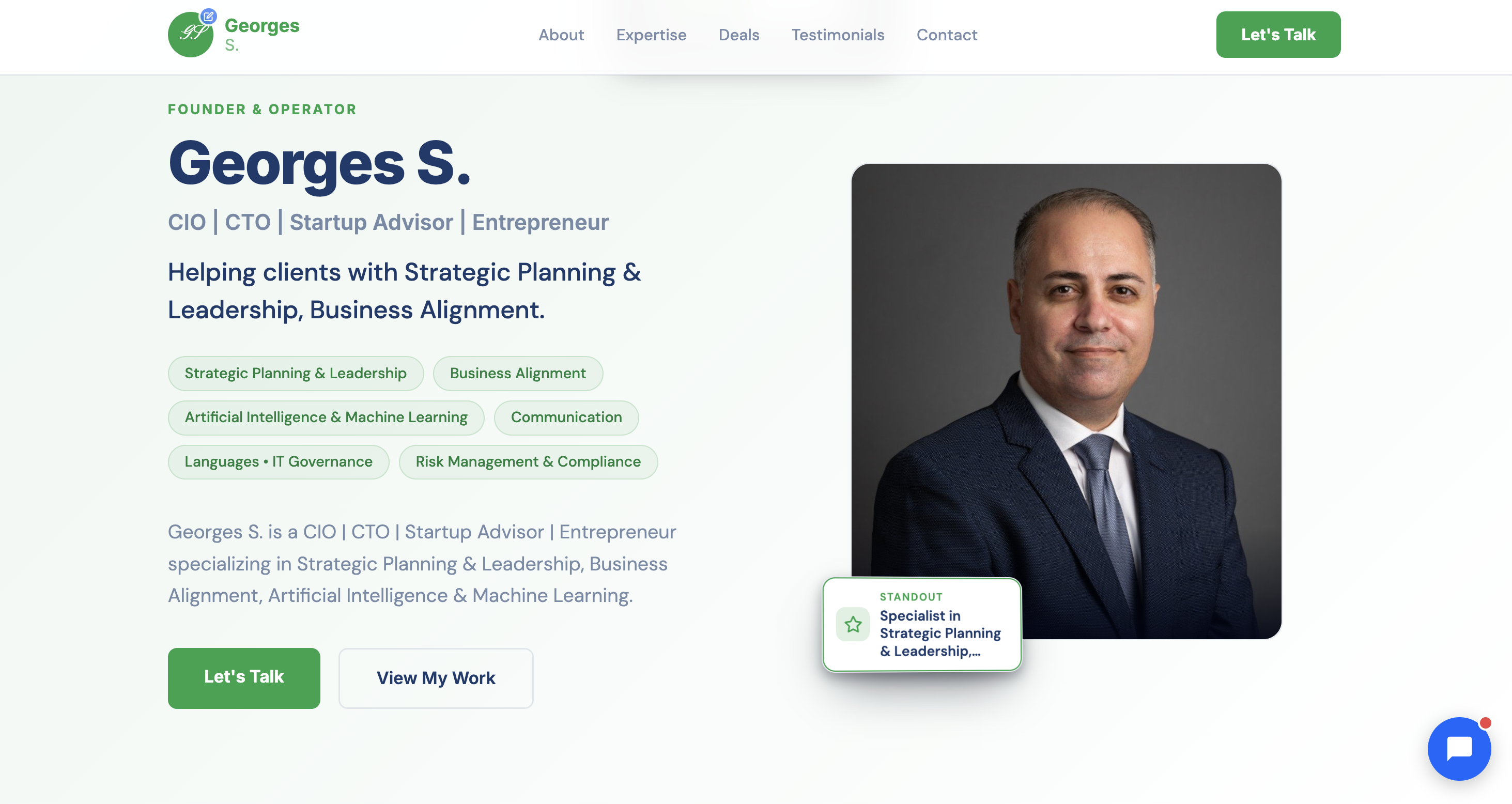Startup Advisor - Photo View