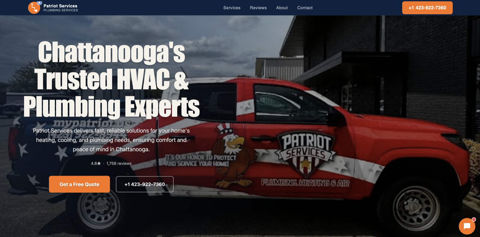 HVAC & Plumbing Background View