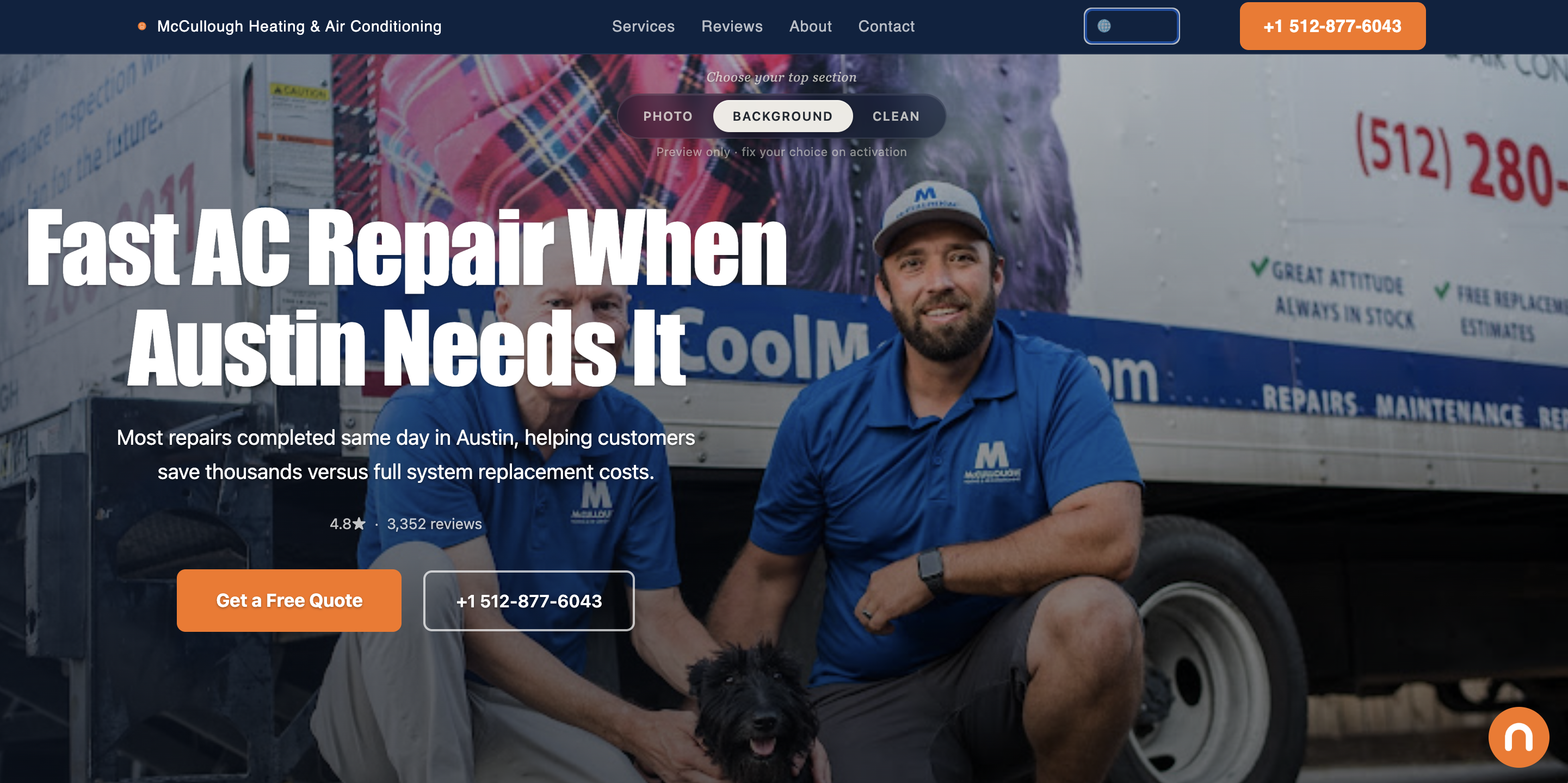 HVAC Background View