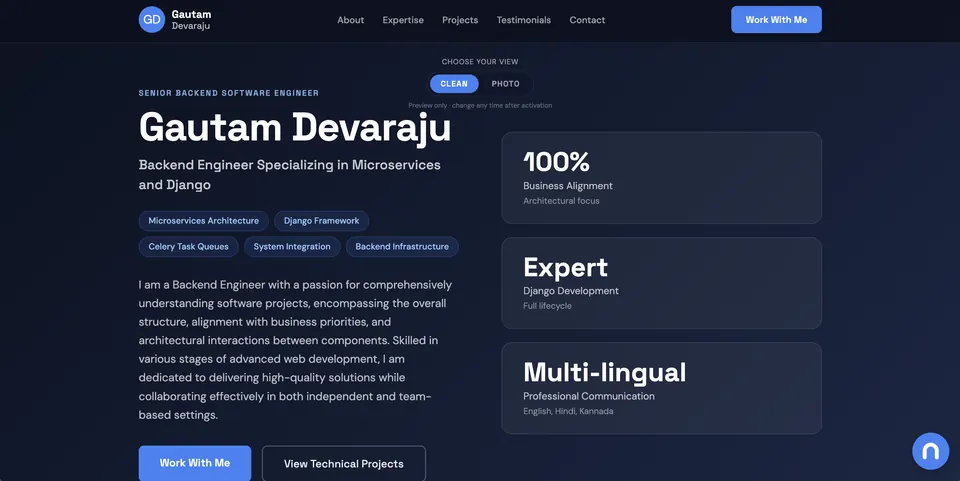 Software Engineer - Clean View