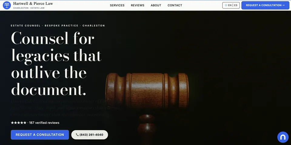 Law Firm Background View